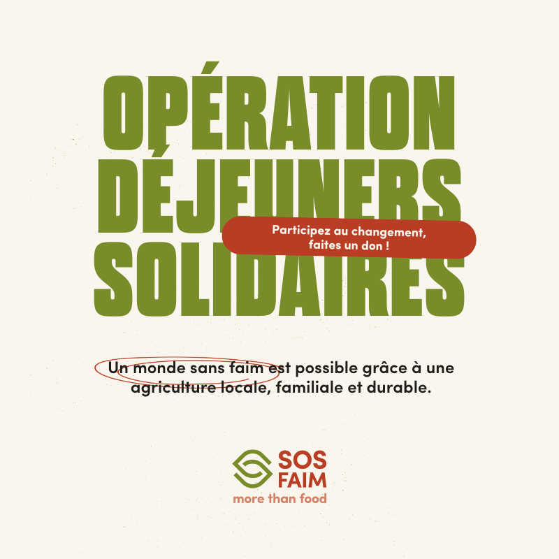 Déjeuners solidaires 2025 organisé par SOS Faim Luxembourg.